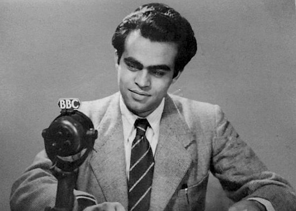 Shri B. Hooja, photographed during his stint with the BBC.