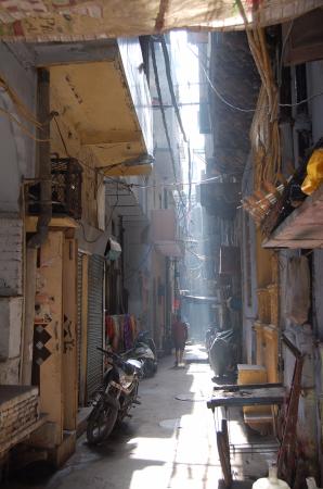 Narrow Street of Old Delhi
