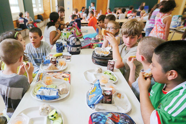 Lunchtime canteen