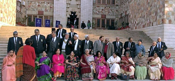 Reunion of the 1964 batch of St. Xavier's School, Jaipur on the occasion of their golden jubilee in 2014.