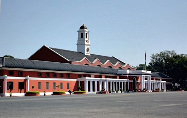 Chetwode Hall at the Indian Military Academy (IMA), Dehradun.