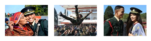 Scenes of joy at a modern-day Passing Out at the Indian Military Academy (IMA), Dehradun.
